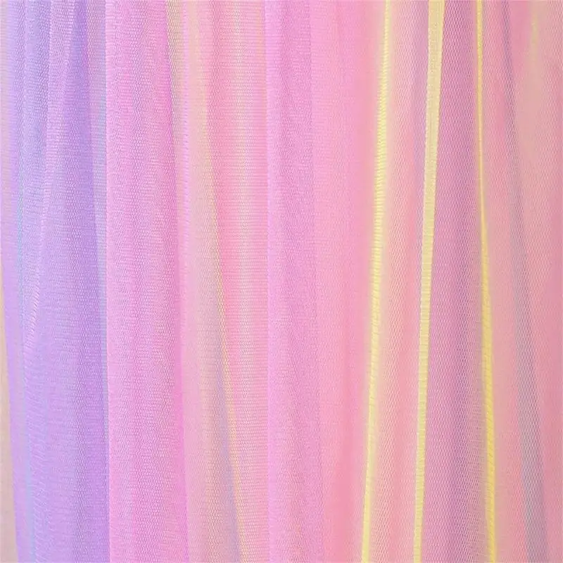 54DF Rainbow Children's Bed Canopy Portable Baby Cot Dome Netting Sleeve Breathable Polyester Playpen Decoration
54DF Rainbow Children's Bed Canopy Portable Baby Cot Dome Netting Sleeve Breathable Polyester Playpen Decoration