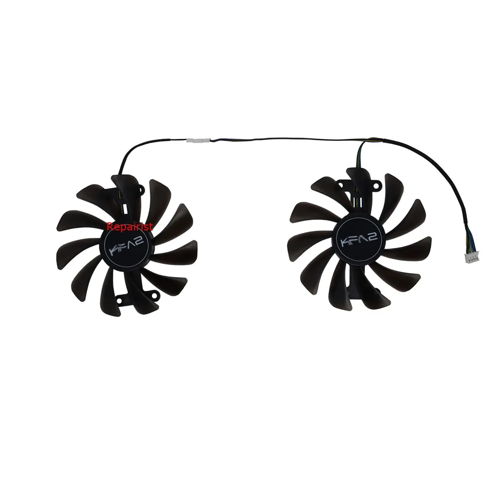 2Pcs/Set Вентилятор видеокарты,Холодильники VGA,видеокарта 1070,охлаждение видеокарты,Применяется к KFA2 gtx 1070 ti EX,Применяется к KFA2 GTX 1080 EXOC,KFA2 GTX 1070 EX OC,GALAXY gtx 1070 ti EX-SNPR WHITE
2Pcs/Set Вентилятор видеокарты,Холодильники VGA,видеокарта 1070,охлаждение видеокарты,Применяется к KFA2 gtx 1070 ti EX,Применяется к KFA2 GTX 1080 EXOC,KFA2 GTX 1070 EX OC,GALAXY gtx 1070 ti EX-SNPR WHITE