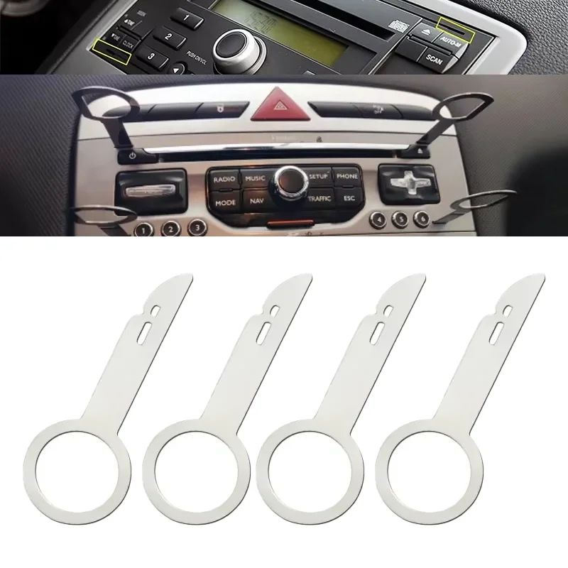 1-6PCs Stainless Steel Car Radio Removal Tool Multifunctional Release Double Hand Disassembly Tools Auto Repair Accessories
1-6PCs Stainless Steel Car Radio Removal Tool Multifunctional Release Double Hand Disassembly Tools Auto Repair Accessories