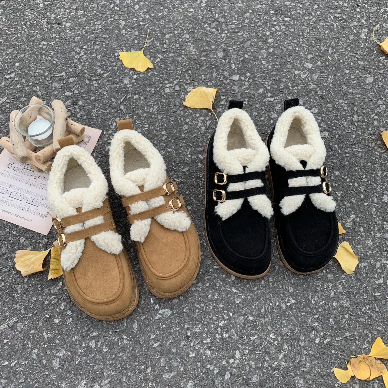Snow boots Women's 2022 Winter New Style Plush Warm Bread Cotton Shoes Suede Ladies Flat Casual Shoes Loafers
Snow boots Women's 2022 Winter New Style Plush Warm Bread Cotton Shoes Suede Ladies Flat Casual Shoes Loafers
