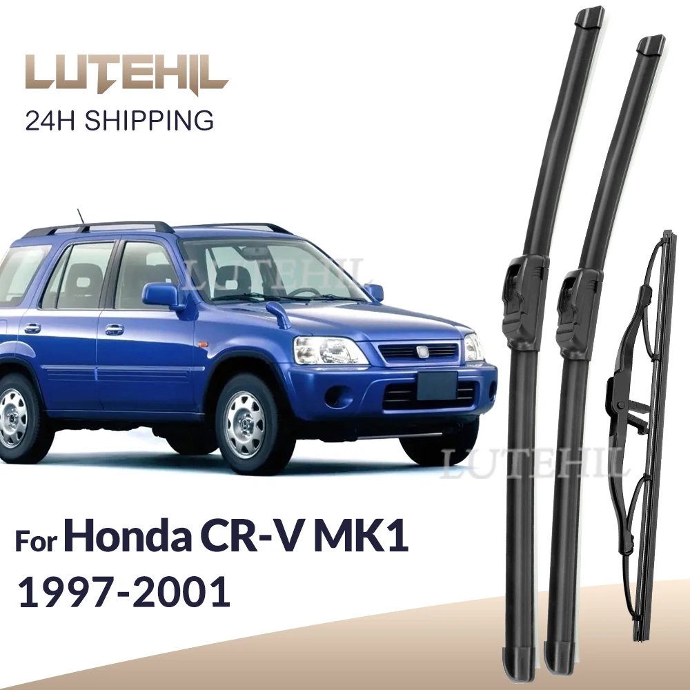 For Honda CR-V CRV MK1 1997-2001 1998 1999 2000 Wiper Front & Rear Wiper Blades Windshield Windscreen Window Brushes 19"+19"+13"
For Honda CR-V CRV MK1 1997-2001 1998 1999 2000 Wiper Front & Rear Wiper Blades Windshield Windscreen Window Brushes 19"+19"+13"