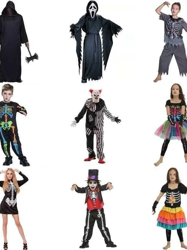 Halloween Skeleton Ghost Bride Zombie Costume Black Veil Ladies Gothic Cosplay Outfit Chinese Manufacturer Fall Season
Halloween Skeleton Ghost Bride Zombie Costume Black Veil Ladies Gothic Cosplay Outfit Chinese Manufacturer Fall Season