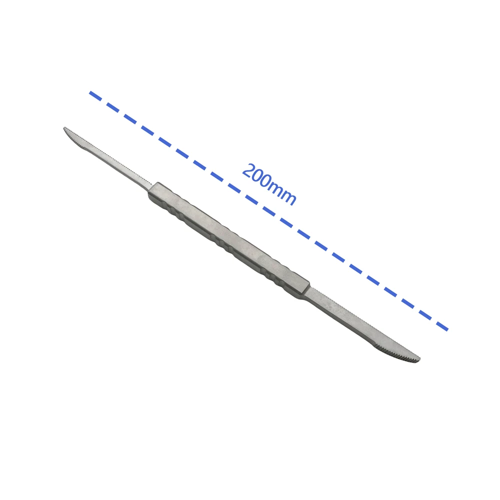1pc Bone File Trochlea Rasp Stainless Steel Bone Grind pet Orthopedic Surgical Instrument Autoclaveable
1pc Bone File Trochlea Rasp Stainless Steel Bone Grind pet Orthopedic Surgical Instrument Autoclaveable