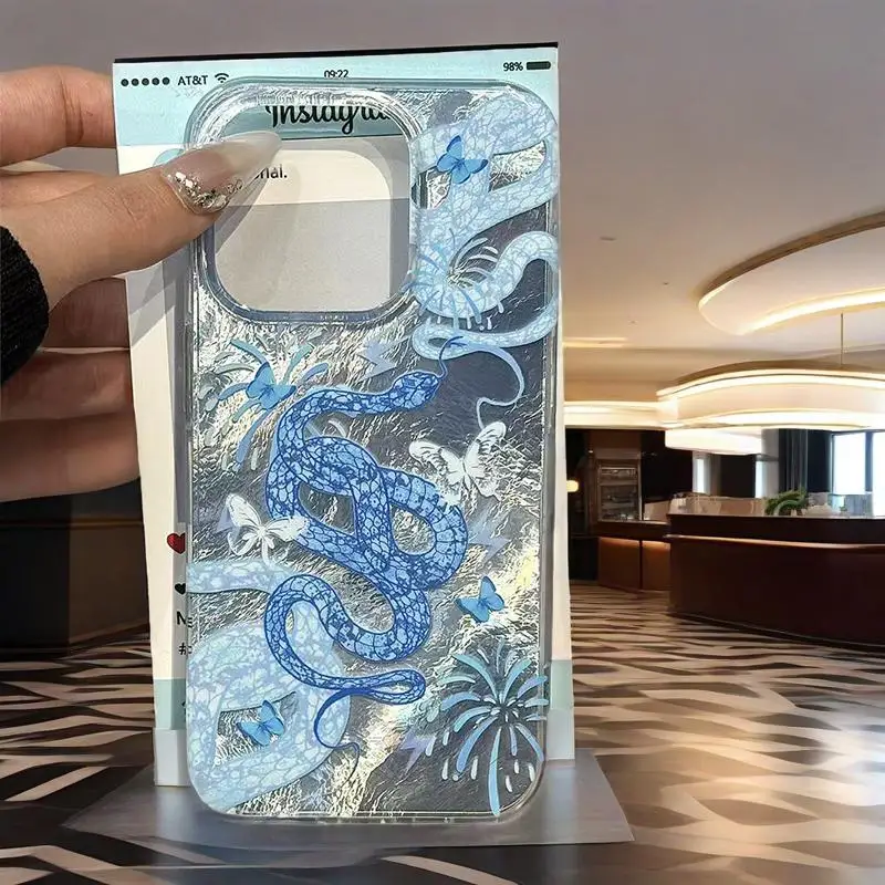 Phone Case For iPhone 16 15 14 13 12 11 Pro Max 7 8 Plus X XS XR SE2 Oriental Style Snake Firework Glitter Glacier Pattern Cover
Phone Case For iPhone 16 15 14 13 12 11 Pro Max 7 8 Plus X XS XR SE2 Oriental Style Snake Firework Glitter Glacier Pattern Cover