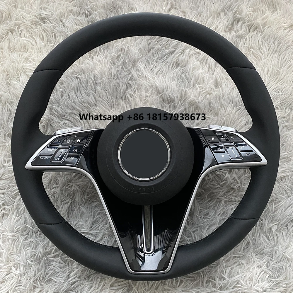 New Style Car Steering Wheel for E/S/G W213 W212 W221 W222 W205 W177 W463 Super Coupe Version Suitable Leather
New Style Car Steering Wheel for E/S/G W213 W212 W221 W222 W205 W177 W463 Super Coupe Version Suitable Leather