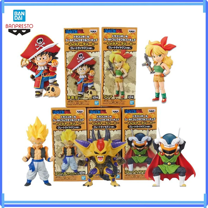 Banpresto 5Pcs 1Set Dragon Ball Wcf Treasure 2 Set Figure Pirate Goku Lunch Masked Son Gohan Model Boxed Toy Gift
Banpresto 5Pcs 1Set Dragon Ball Wcf Treasure 2 Set Figure Pirate Goku Lunch Masked Son Gohan Model Boxed Toy Gift