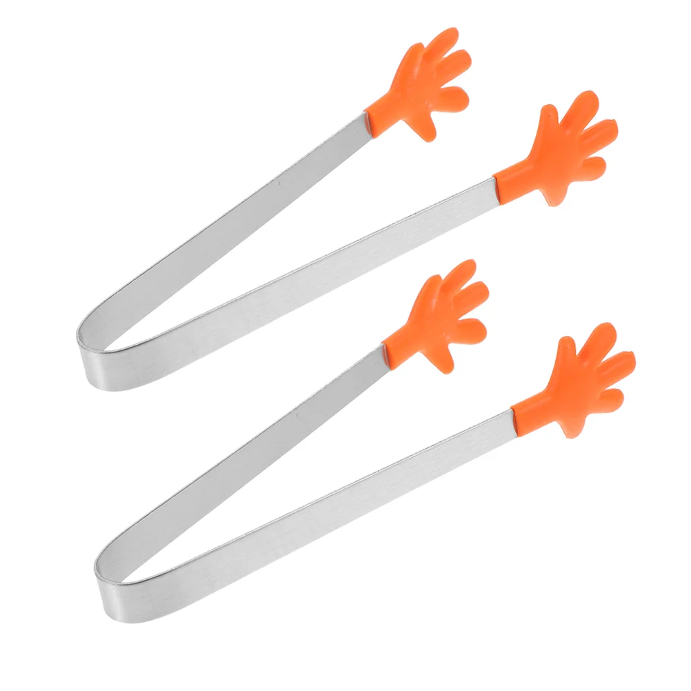 2 Pcs Ice Tongs Mini Sugar Tongs Silicone Hand Shape Kitchen Tongs Stainless Steel Small Serving Tongs For Appetizers Tea Party
2 Pcs Ice Tongs Mini Sugar Tongs Silicone Hand Shape Kitchen Tongs Stainless Steel Small Serving Tongs For Appetizers Tea Party