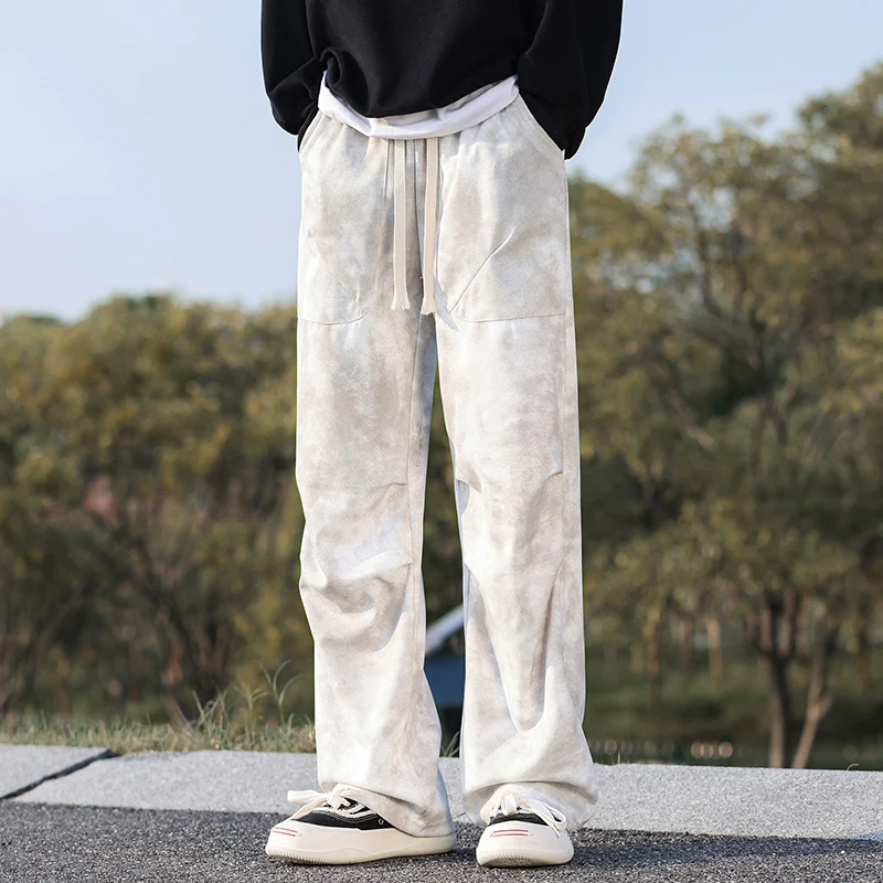 Outdoor Sports Breathable Fashionable Versatile Casual Pants Men's Trendy Printed Soft and Comfortable Loose Straight Leg Pants
Outdoor Sports Breathable Fashionable Versatile Casual Pants Men's Trendy Printed Soft and Comfortable Loose Straight Leg Pants