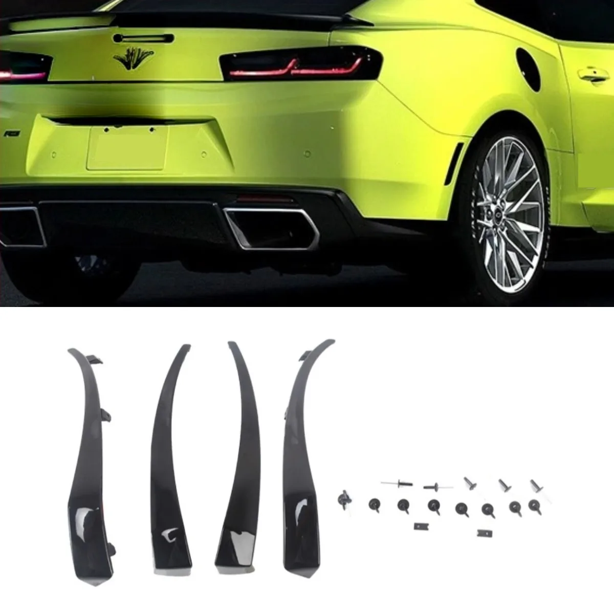 Car Side Wheel Mudguard Wheel Hub Mudguard Decorative Panel For Chevrolet Camaro 2016+ 6th Gen Body Kit Car Accessories
Car Side Wheel Mudguard Wheel Hub Mudguard Decorative Panel For Chevrolet Camaro 2016+ 6th Gen Body Kit Car Accessories