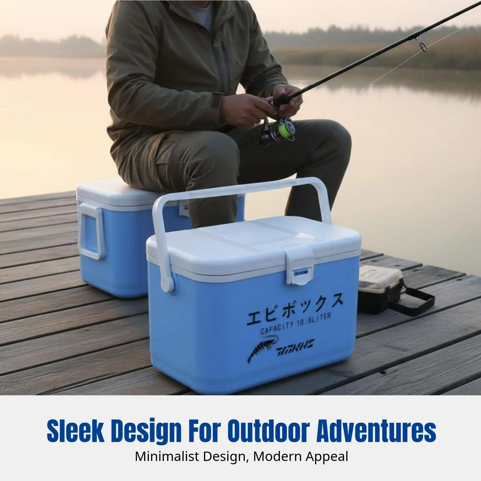 Mini Fishing Tackle Box, Lightweight Multi-Functional Insulated Shrimp Container, Portable Fish Storage, Outdoor Fishing Gear
Mini Fishing Tackle Box, Lightweight Multi-Functional Insulated Shrimp Container, Portable Fish Storage, Outdoor Fishing Gear