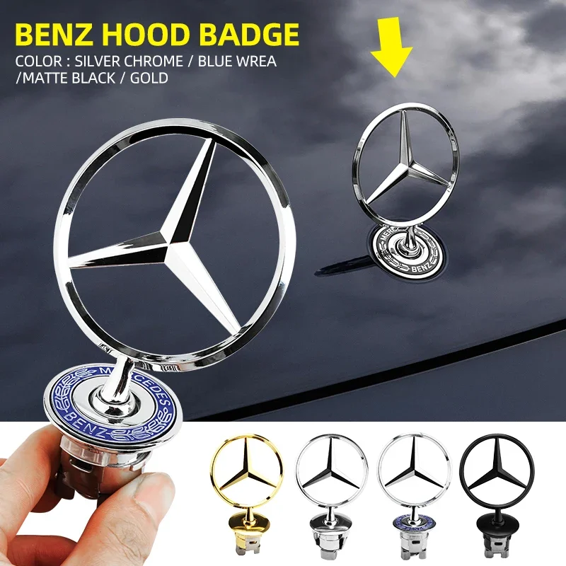 1pcs Star bonnet badge car hood Front chrome logo hood marking for Mercedes-Benz C/E/S-Class w163 w204 w211 w210 w220 W124 W140
1pcs Star bonnet badge car hood Front chrome logo hood marking for Mercedes-Benz C/E/S-Class w163 w204 w211 w210 w220 W124 W140