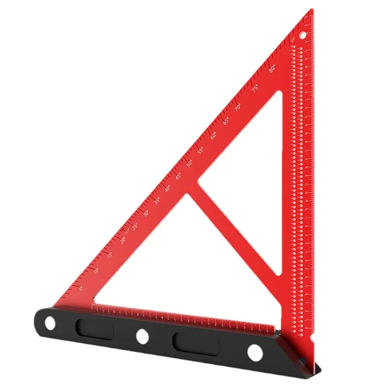 Carpentry Squares Woodworking Rafter Aluminum Alloy Square With Precision Holes For Drawing Measuring Carpentry Woodworking
Carpentry Squares Woodworking Rafter Aluminum Alloy Square With Precision Holes For Drawing Measuring Carpentry Woodworking