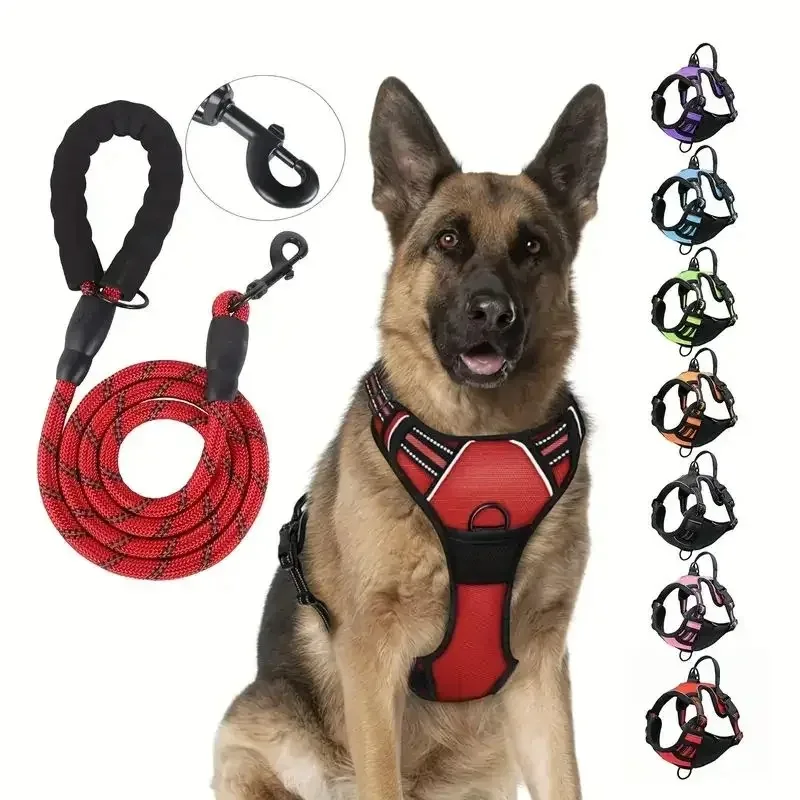 Service Dog Harness Front Clip Heavy Duty Reflective Easy Control Handle for Large Dog Walking,Easy to Control for Small Medium
Service Dog Harness Front Clip Heavy Duty Reflective Easy Control Handle for Large Dog Walking,Easy to Control for Small Medium