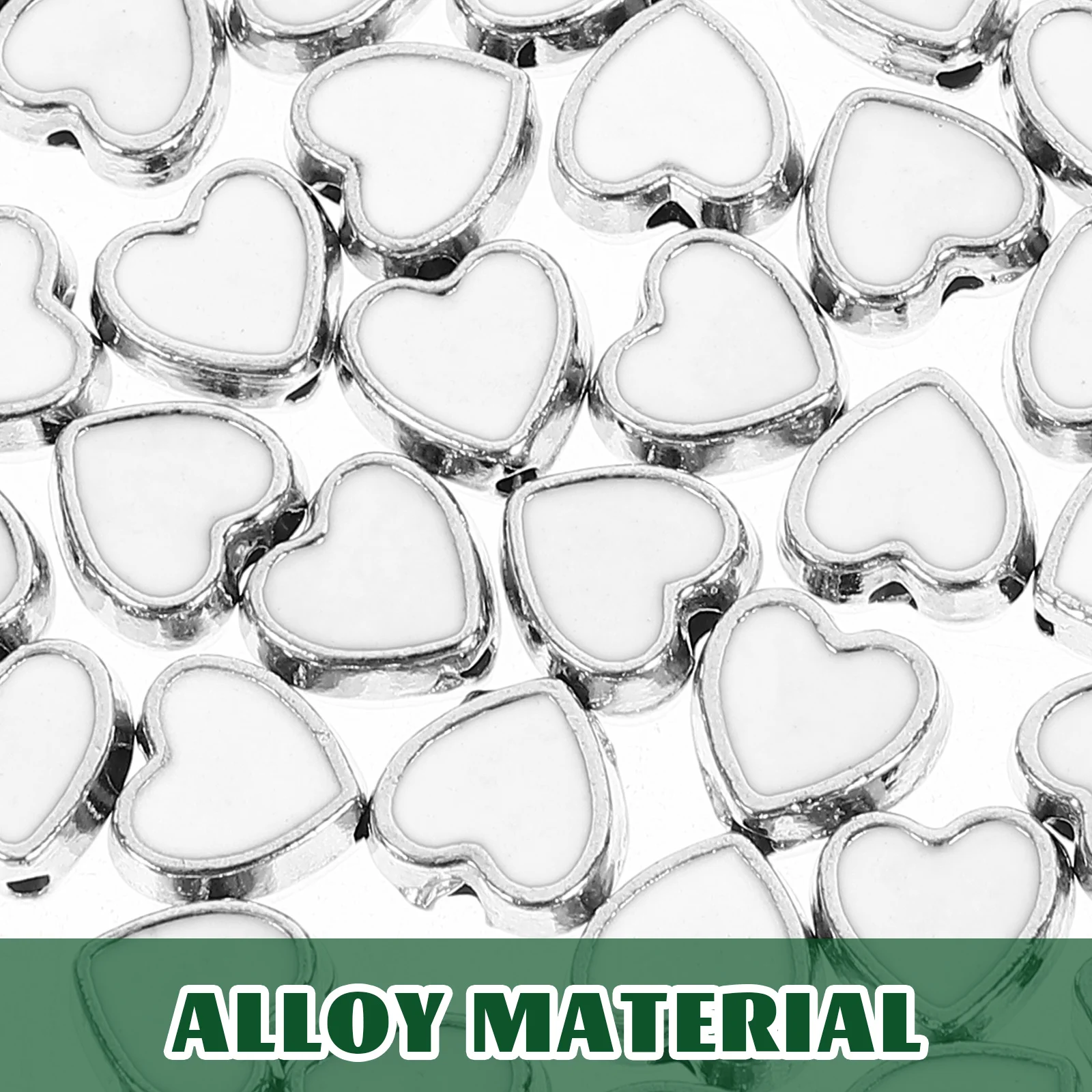 100pcs Heart Shape DIY Beads for Necklace Making Wear Resistant Alloy Blue Color Spacer Beads Bracelet Kit Jewelry Projects
100pcs Heart Shape DIY Beads for Necklace Making Wear Resistant Alloy Blue Color Spacer Beads Bracelet Kit Jewelry Projects