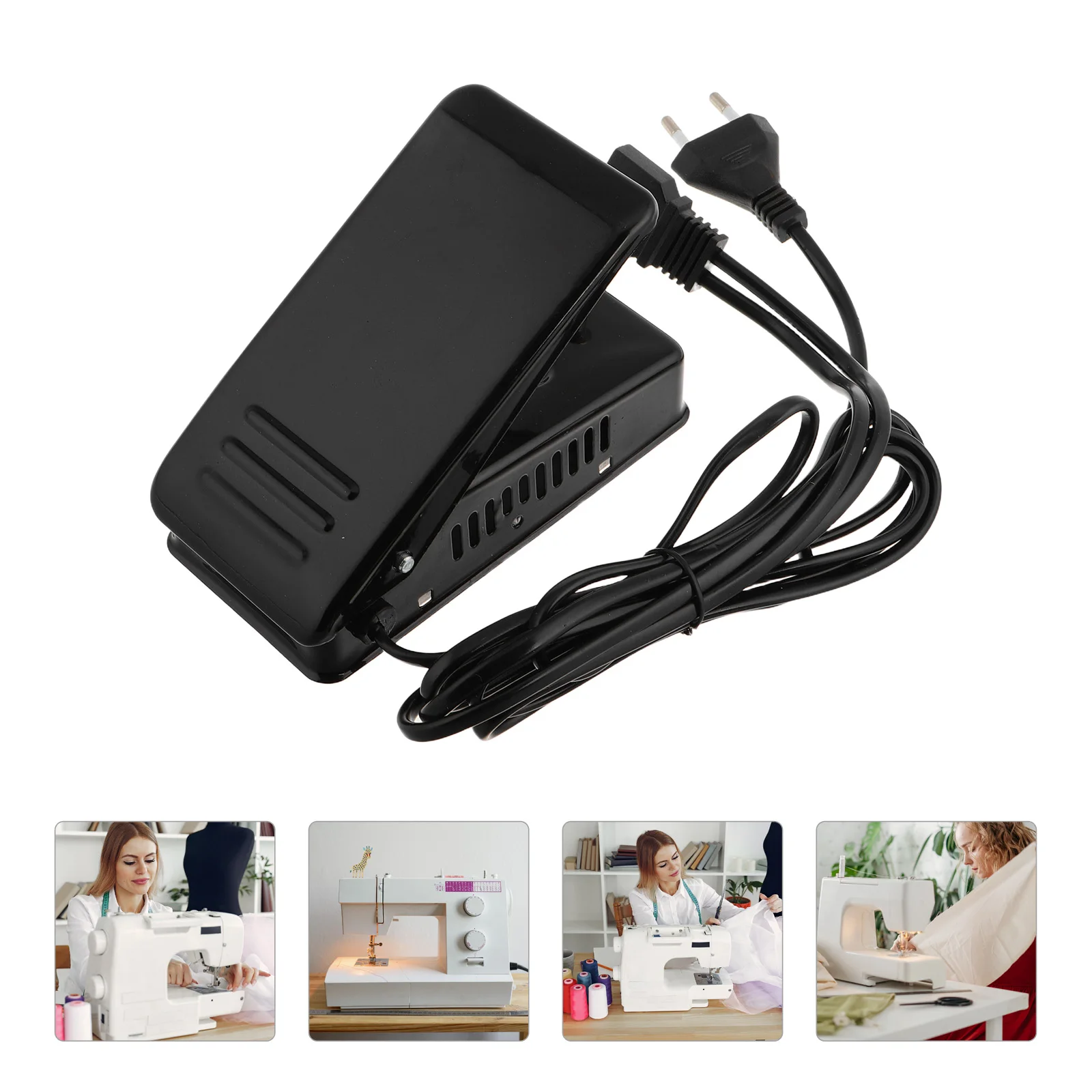 Sewing Machine Pedal Foot Accessories Motor Non Slip Pad Part Black Control with Cord
Sewing Machine Pedal Foot Accessories Motor Non Slip Pad Part Black Control with Cord