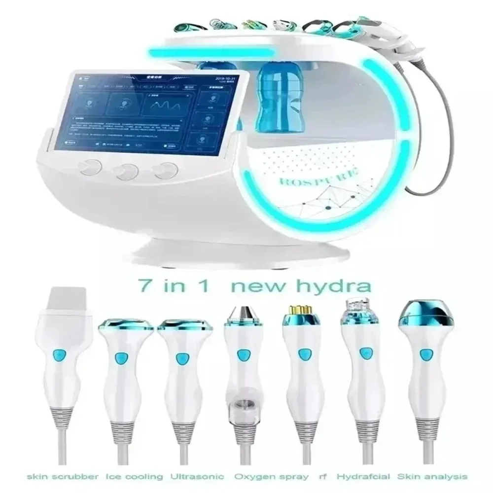 NEW 7in1 H2O2 Machine skin cleaning facial oxygen cleaner Hydrfacials Aqua Peel RF wrinkle removal skin care machine 2025
NEW 7in1 H2O2 Machine skin cleaning facial oxygen cleaner Hydrfacials Aqua Peel RF wrinkle removal skin care machine 2025