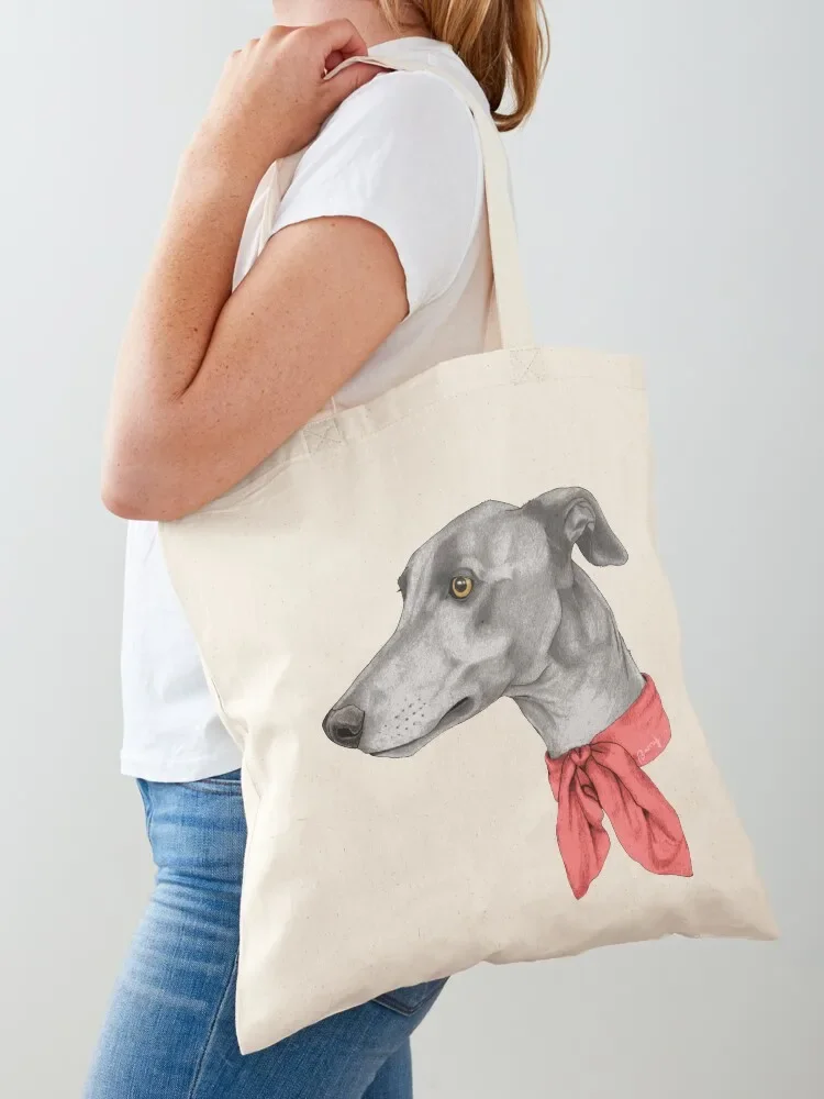 Greyhound with scarf Tote Bag Women's shopping bag foldable reusable bag shopping luxury women
Greyhound with scarf Tote Bag Women's shopping bag foldable reusable bag shopping luxury women