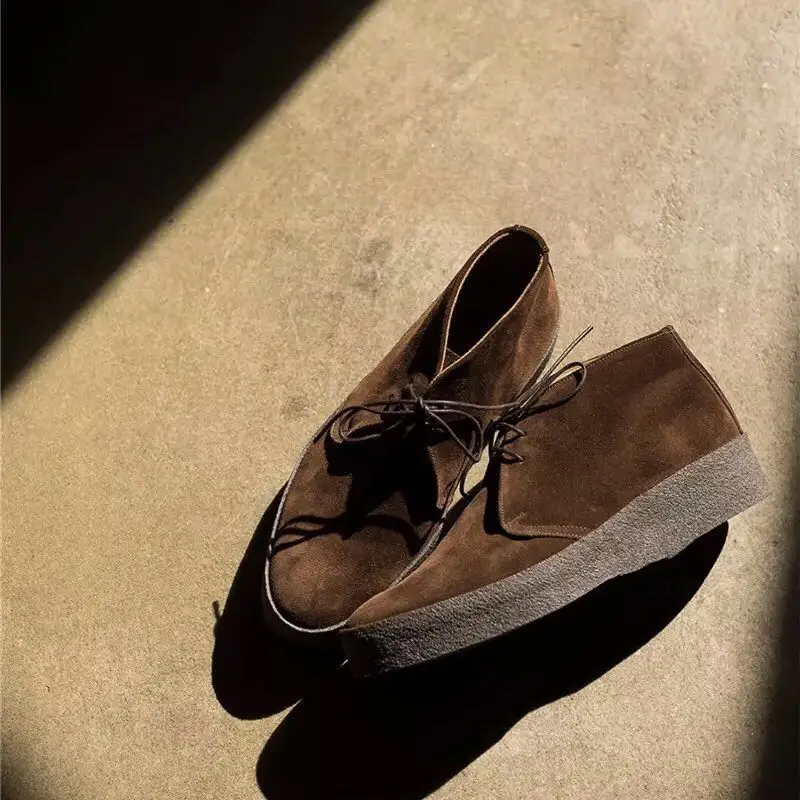 Casual Leather Shoes Men Frosted Leather Tooling Wear-resistant Boots Men Boots Genuine Leather Work Shoes
Casual Leather Shoes Men Frosted Leather Tooling Wear-resistant Boots Men Boots Genuine Leather Work Shoes