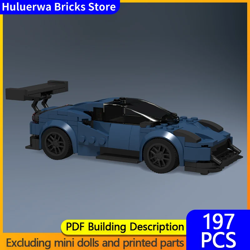 Модель скоростного гоночного автомобиля MOC, строительные кирпичи 488 GT3/E, модульная технология Hypercar, детские праздничные подарки, сборка игрушек, костюм
Модель скоростного гоночного автомобиля MOC, строительные кирпичи 488 GT3/E, модульная технология Hypercar, детские праздничные подарки, сборка игрушек, костюм