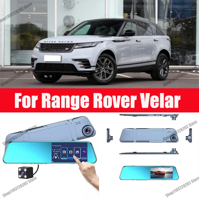 For Landrover Range Rover Velar Camera Car Touch Screen Video Recorder Rearview mirror Dash Cam Front and Rear Camera Mirror DVR
For Landrover Range Rover Velar Camera Car Touch Screen Video Recorder Rearview mirror Dash Cam Front and Rear Camera Mirror DVR