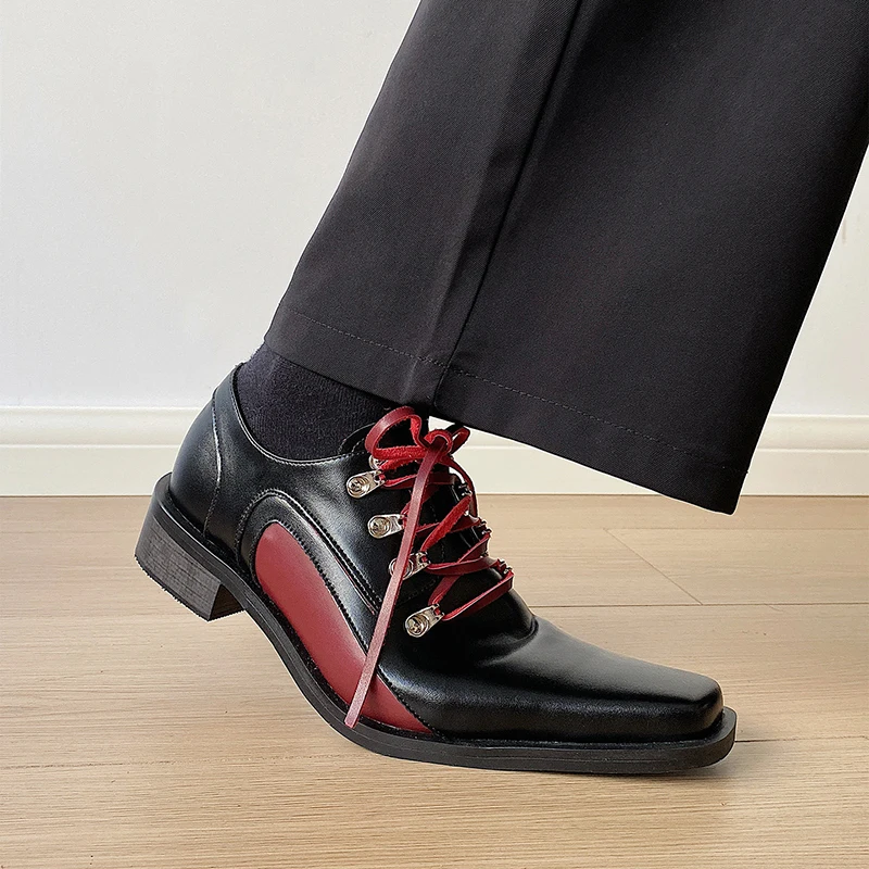 Original detachable upper design for derby shoes dark style retro men's and women's niche square headed wizard boots
Original detachable upper design for derby shoes dark style retro men's and women's niche square headed wizard boots