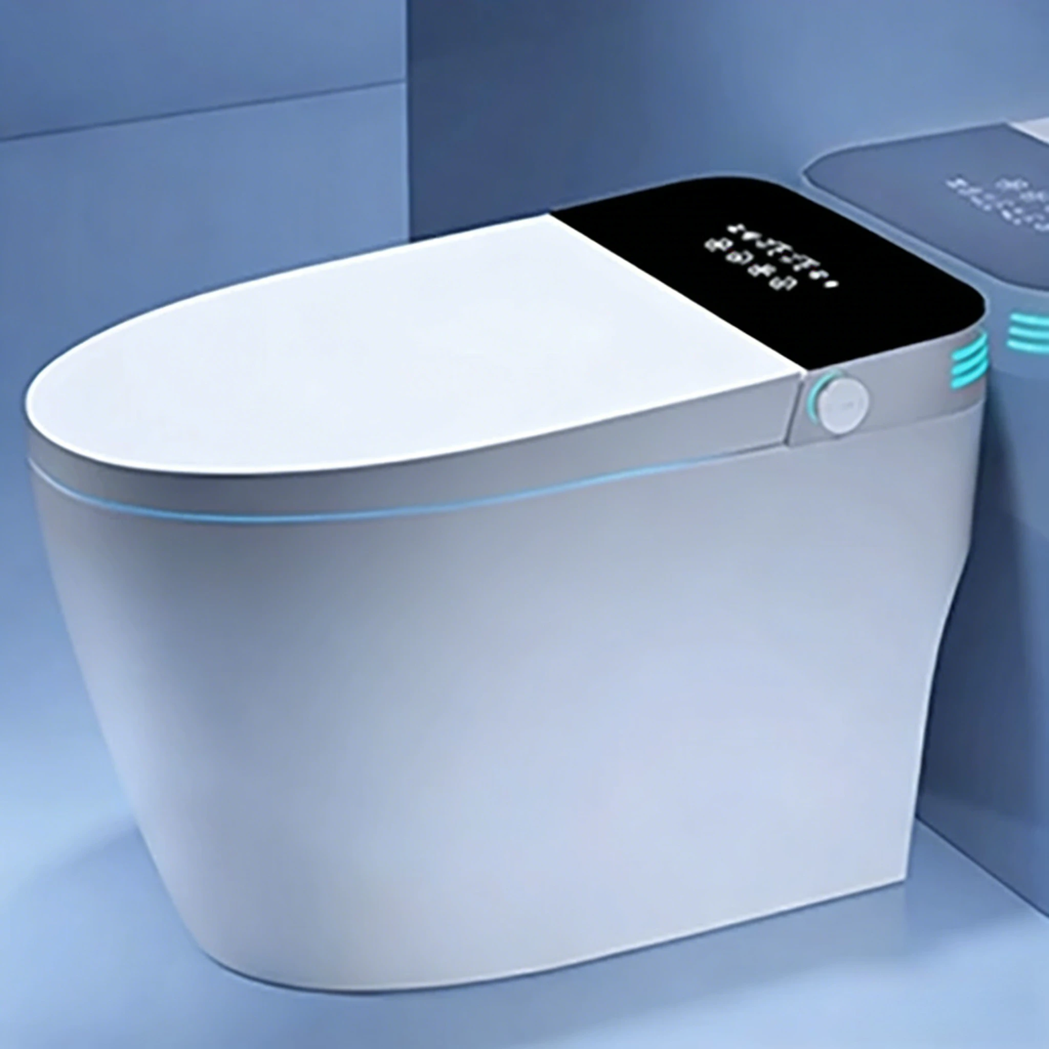 Luxury Smart Toilet Built In Water Tank Toilet Heated Seat Elongated Toilet Blackout Food flush Night Light Built-in Bidet Seat
Luxury Smart Toilet Built In Water Tank Toilet Heated Seat Elongated Toilet Blackout Food flush Night Light Built-in Bidet Seat