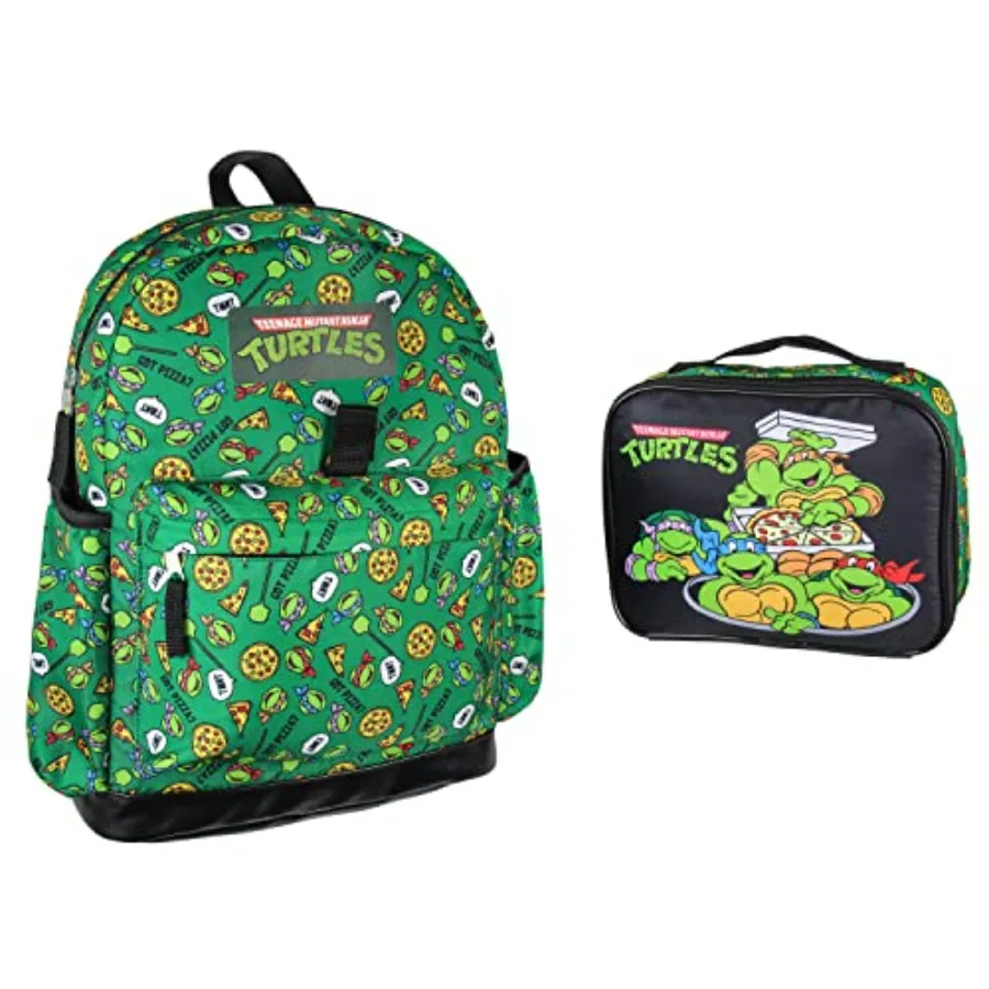 Nickelodeon Teenage Mutant Ninja Turtles Got Pizza Leonardo Raphael Donatello Michelangelo 2 Pc Lunch Box Backpack Set 16"
Nickelodeon Teenage Mutant Ninja Turtles Got Pizza Leonardo Raphael Donatello Michelangelo 2 Pc Lunch Box Backpack Set 16"
