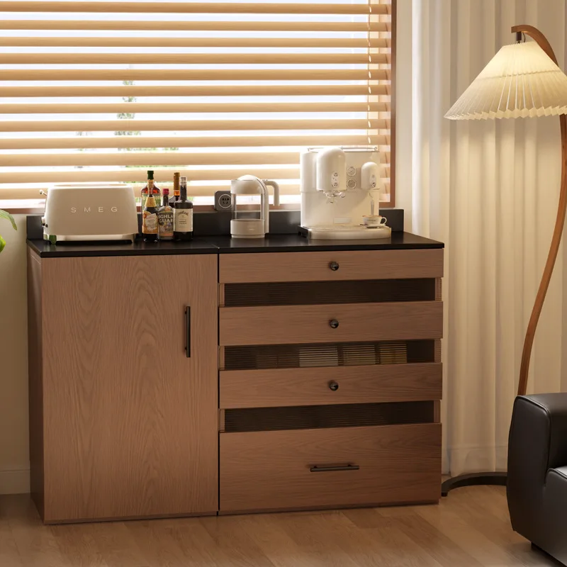 Solid wood dining side cabinet combination tea storage simple wall storage multi-function
Solid wood dining side cabinet combination tea storage simple wall storage multi-function