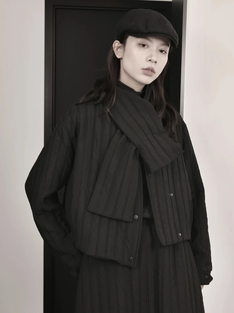 Tagkita Women's Thickened Texture Cotton Jacket Winter Warm Outerwear Loose Fit Versatile Style Winter 2025 Collection
Tagkita Women's Thickened Texture Cotton Jacket Winter Warm Outerwear Loose Fit Versatile Style Winter 2025 Collection