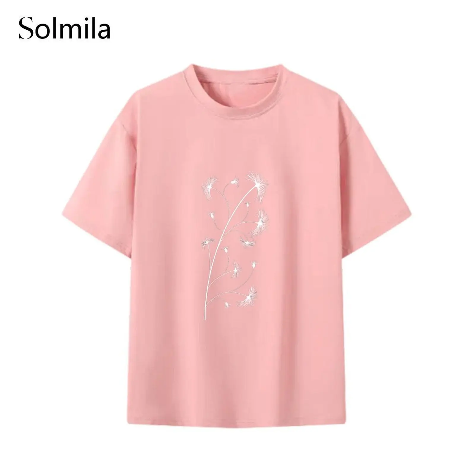 Casual Women's Shirt Korean T Shirt Spring And Summer Fashion Beautiful Shape Design Home And Club Apparel Korean Screen Pattern
Casual Women's Shirt Korean T Shirt Spring And Summer Fashion Beautiful Shape Design Home And Club Apparel Korean Screen Pattern
