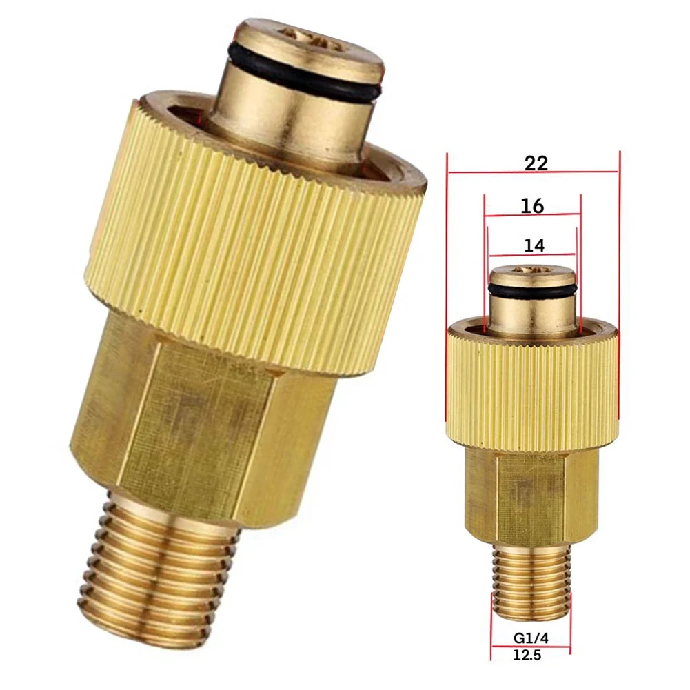 Snow Foam Adapter for Pressure Washer Brass Material Easy Connect Compatible with For Karcher Suitable for Various Uses
Snow Foam Adapter for Pressure Washer Brass Material Easy Connect Compatible with For Karcher Suitable for Various Uses