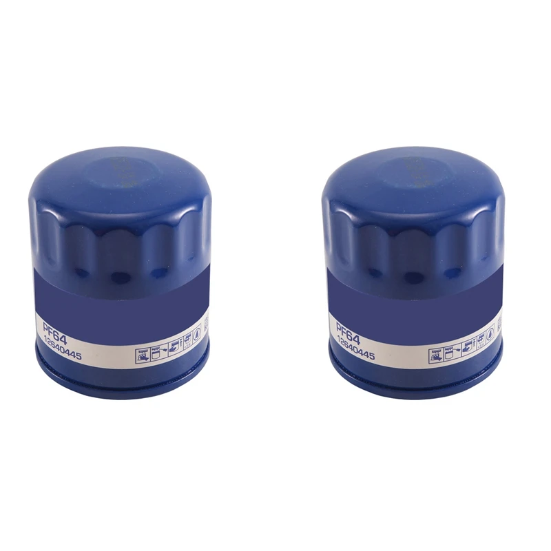 2X Automotive PF64 Engine Oil Filter 12640445 For Buick Cadillac GMC Engine Parts
2X Automotive PF64 Engine Oil Filter 12640445 For Buick Cadillac GMC Engine Parts