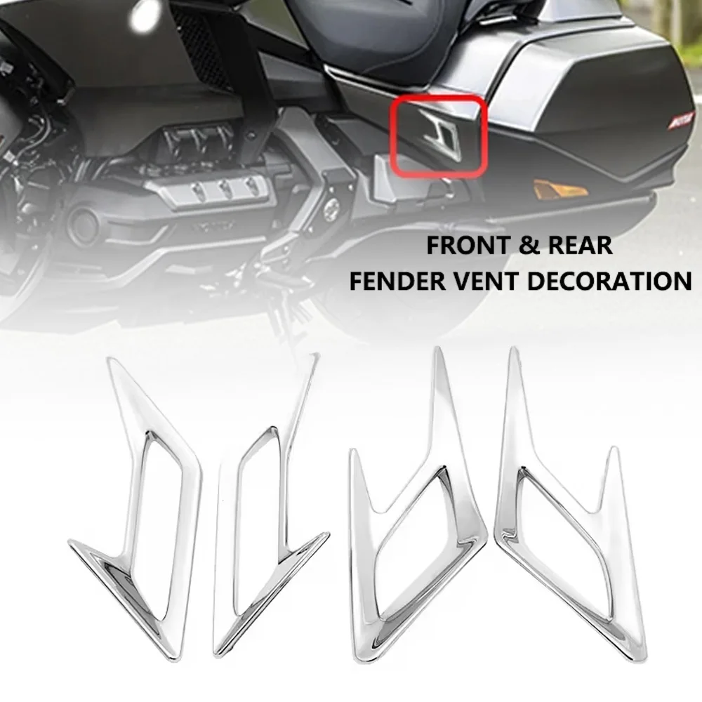 Front Rear Fender Vent Trim Cover Kit Decoration Accessories Fit For Honda Gold Wing GL 1800 Tour DCT GoldWing GL1800 2018+
Front Rear Fender Vent Trim Cover Kit Decoration Accessories Fit For Honda Gold Wing GL 1800 Tour DCT GoldWing GL1800 2018+