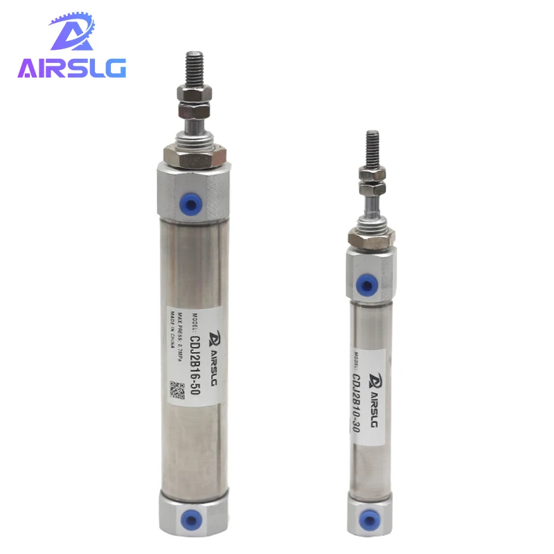 CDJ2B CDJ2B10 CDJ2B16 -5-10-15-20-25-30-35-40-45-50-75-100-125-150-175-200 Mini Pneumatic Air Cylinder Double Acting Single Rod
CDJ2B CDJ2B10 CDJ2B16 -5-10-15-20-25-30-35-40-45-50-75-100-125-150-175-200 Mini Pneumatic Air Cylinder Double Acting Single Rod