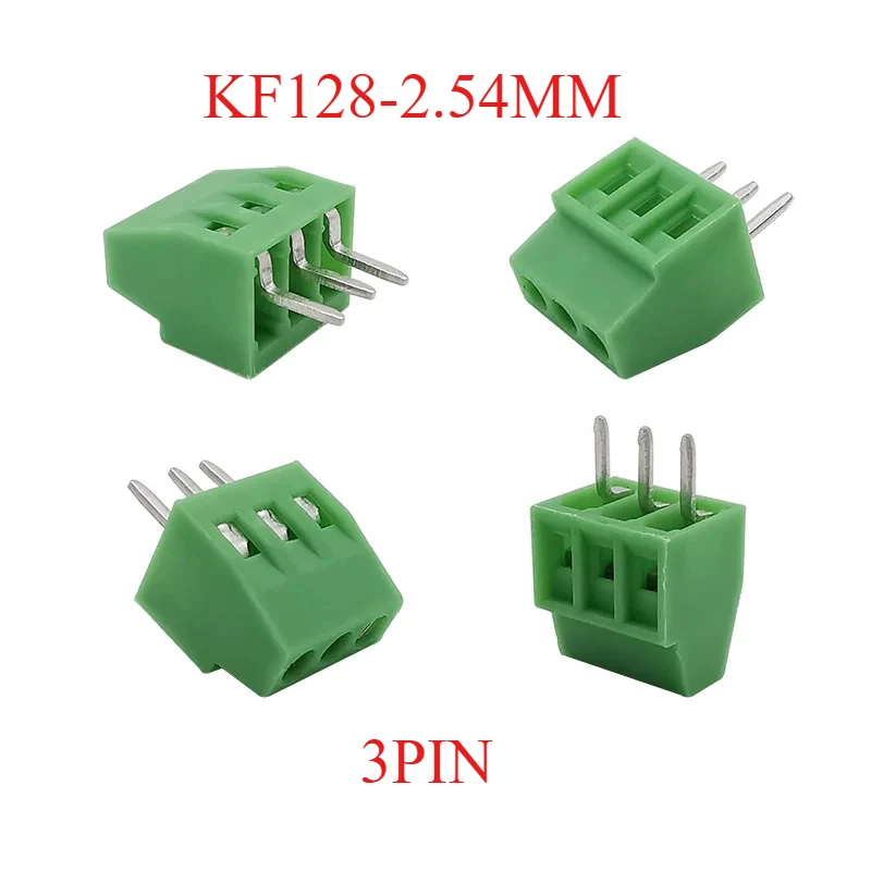 10PCS Mini 2.54mm Pitch PCB Screw Terminal Block Connector For 26-18AWG Wire Cable 3Pin/3Poles PCB Screws Terminals 150V 6A
10PCS Mini 2.54mm Pitch PCB Screw Terminal Block Connector For 26-18AWG Wire Cable 3Pin/3Poles PCB Screws Terminals 150V 6A