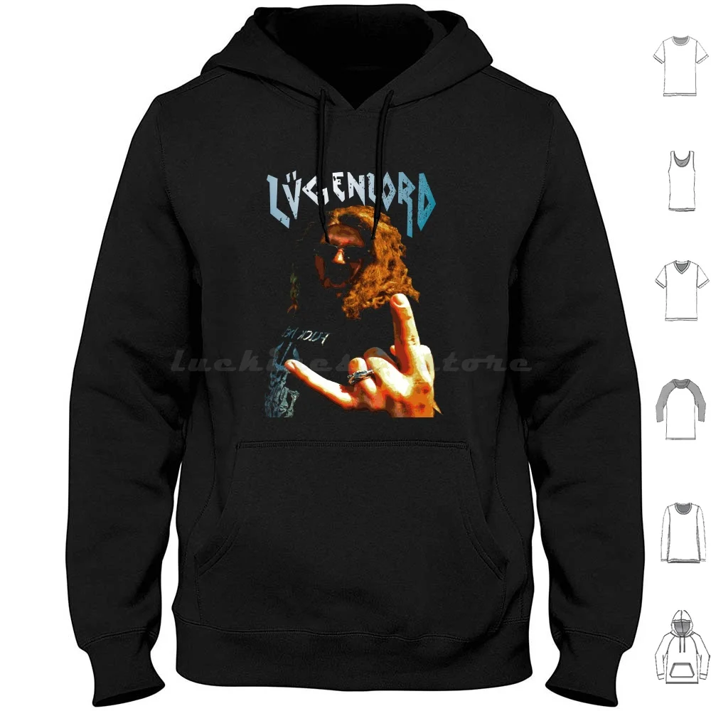 Классическая футболка Lügenlord Design с капюшоном и длинным рукавом Lügenlord Design
Классическая футболка Lügenlord Design с капюшоном и длинным рукавом Lügenlord Design