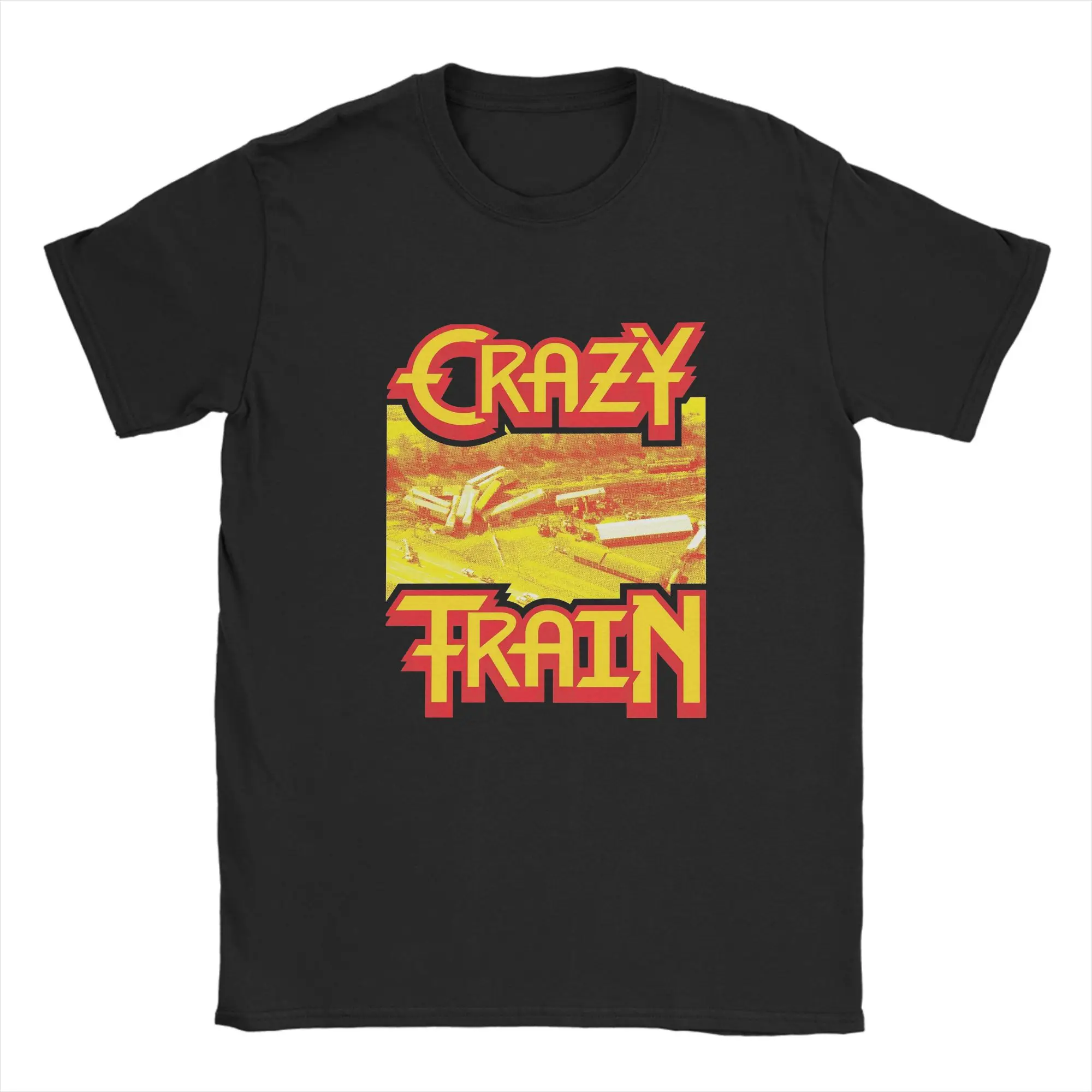 Men's Ozzy Osbourne T Shirt Crazy Train Cotton Tops Leisure Short Sleeve Round Collar Tee Shirt Gift Idea T-Shirts
Men's Ozzy Osbourne T Shirt Crazy Train Cotton Tops Leisure Short Sleeve Round Collar Tee Shirt Gift Idea T-Shirts