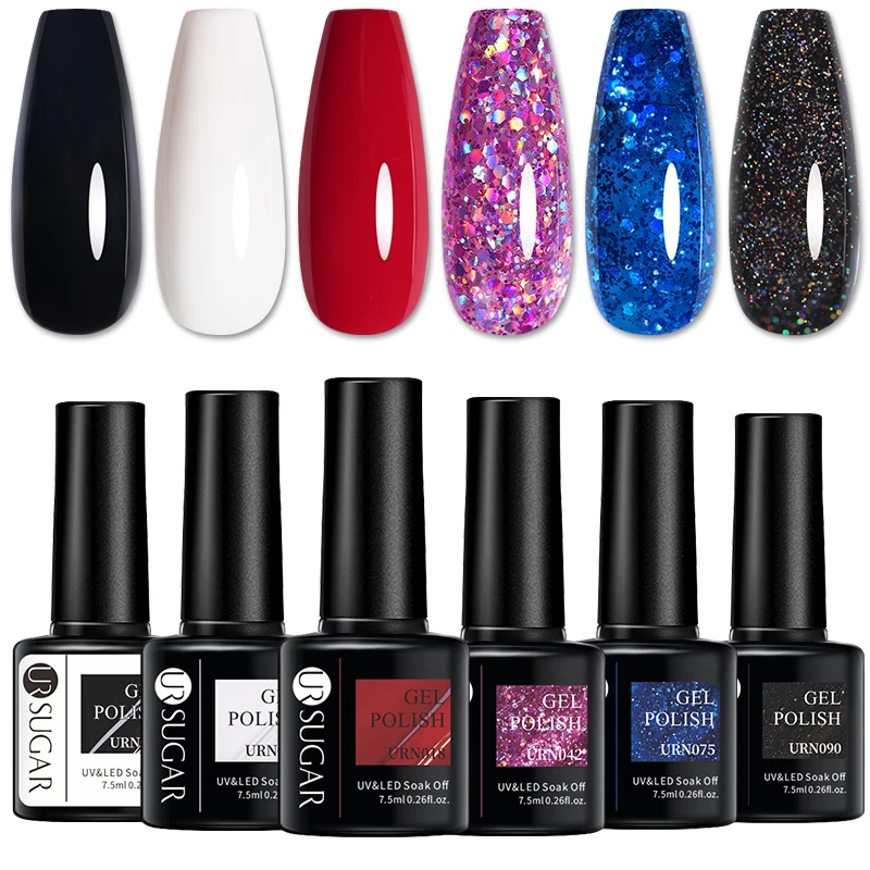 UR SUGAR 4/6 шт. Набор гель-лаков для ногтей Красный Синий Блестящий цветной маникюрный набор для ногтей УФ-гель для дизайна ногтей Лак Рождественские принадлежности для ногтей
UR SUGAR 4/6 шт. Набор гель-лаков для ногтей Красный Синий Блестящий цветной маникюрный набор для ногтей УФ-гель для дизайна ногтей Лак Рождественские принадлежности для ногтей