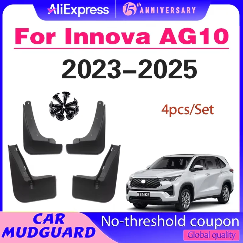 4x for Toyota Innova 2023 AG10 Kijang Innova Zenix Suzuki Invicto 2024 2025 Mud Flaps Splash Guards Mudguards Parts Accessories
4x for Toyota Innova 2023 AG10 Kijang Innova Zenix Suzuki Invicto 2024 2025 Mud Flaps Splash Guards Mudguards Parts Accessories