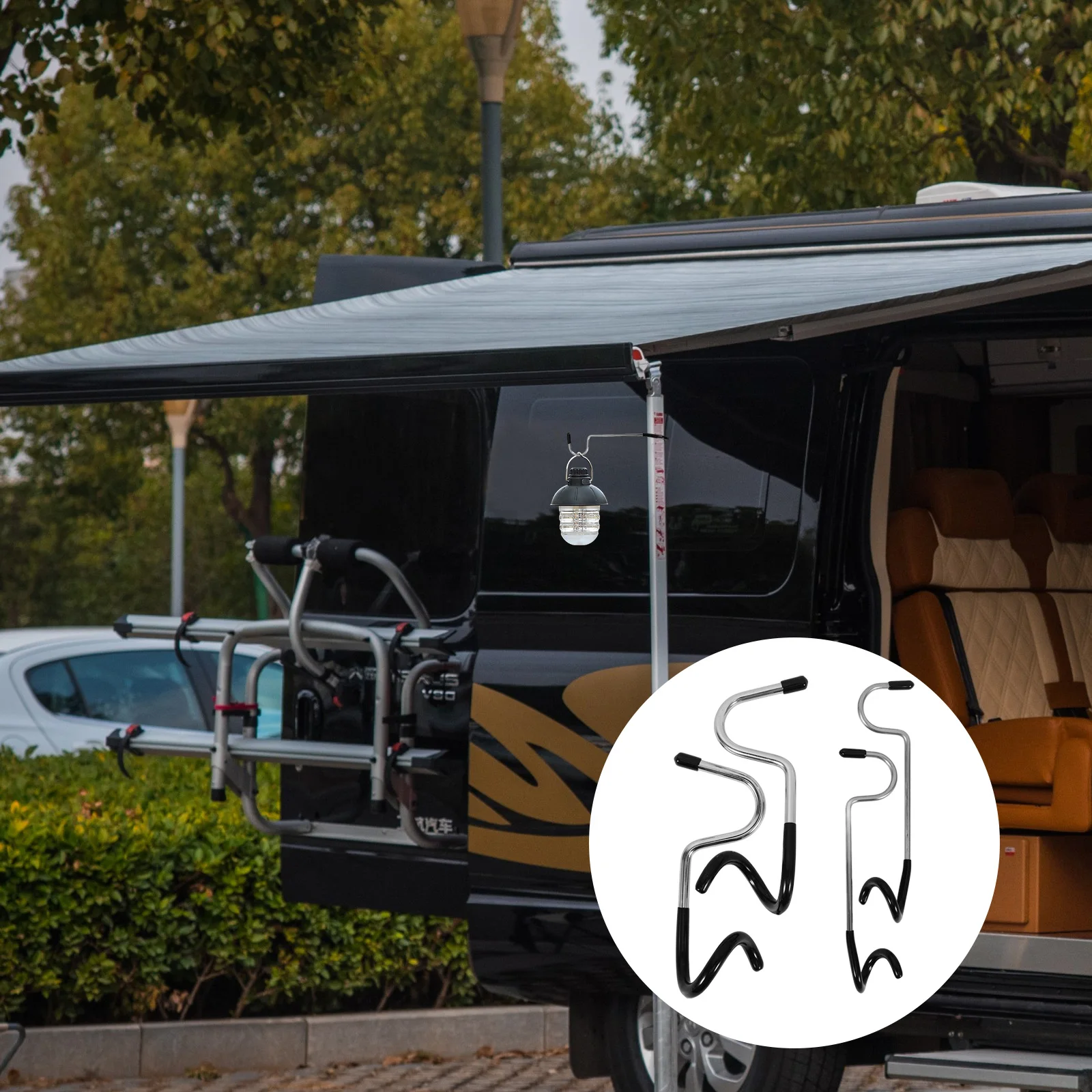 4Pcs Plant Hooks Multi Functional Camping Light Hooks Tent Light Pole Hook Hanger Outdoor Hiking Fishing Backpack Hook
4Pcs Plant Hooks Multi Functional Camping Light Hooks Tent Light Pole Hook Hanger Outdoor Hiking Fishing Backpack Hook