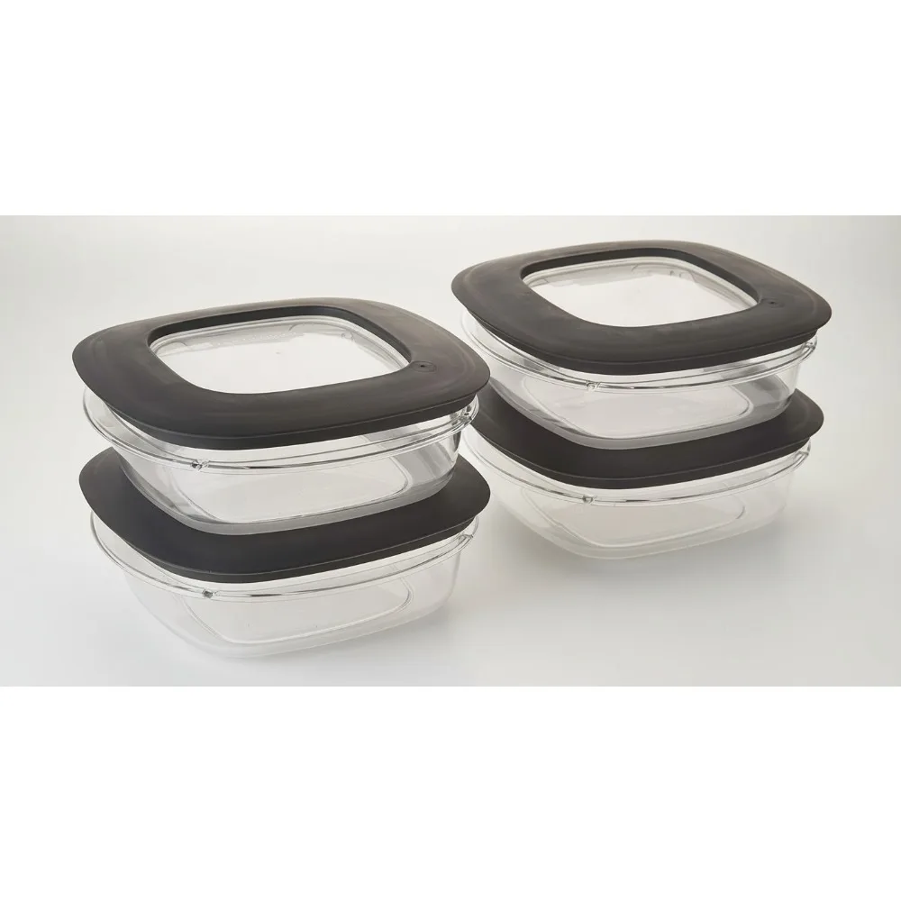 3 Cup Grey Food Storage Container Set of 4, Airtight Kitchen Organizer for Meal Prep & Leftovers
3 Cup Grey Food Storage Container Set of 4, Airtight Kitchen Organizer for Meal Prep & Leftovers