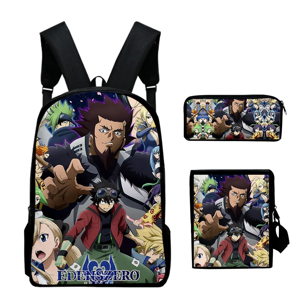 Trendy Youthful Edens zero 3D Print 3pcs/Set Student Travel bags Laptop Daypack Backpack Shoulder Bag Pencil Case
Trendy Youthful Edens zero 3D Print 3pcs/Set Student Travel bags Laptop Daypack Backpack Shoulder Bag Pencil Case