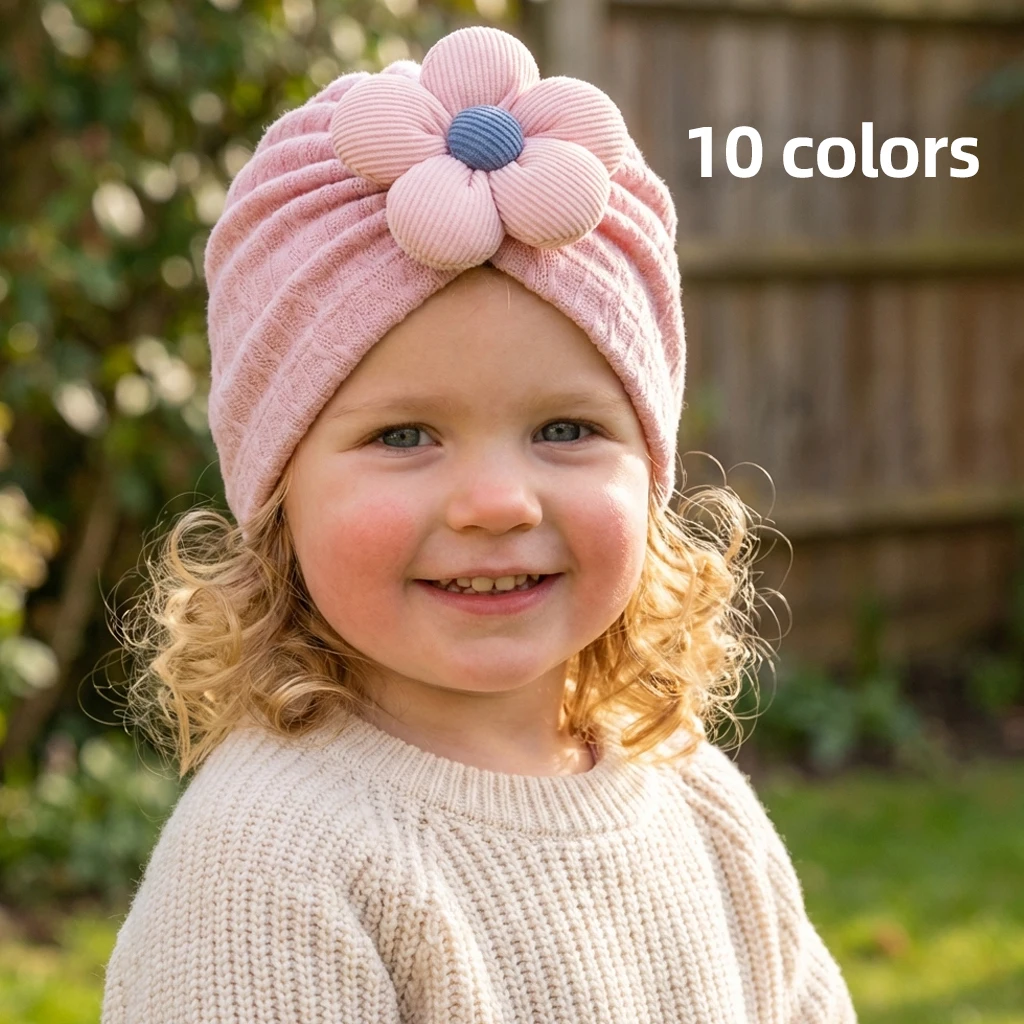 Мягкая всесезонная шапочка для девочек, теплый пуловер с цветочным узором, жаккардовая полосатая шапочка для новорожденных
Мягкая всесезонная шапочка для девочек, теплый пуловер с цветочным узором, жаккардовая полосатая шапочка для новорожденных
