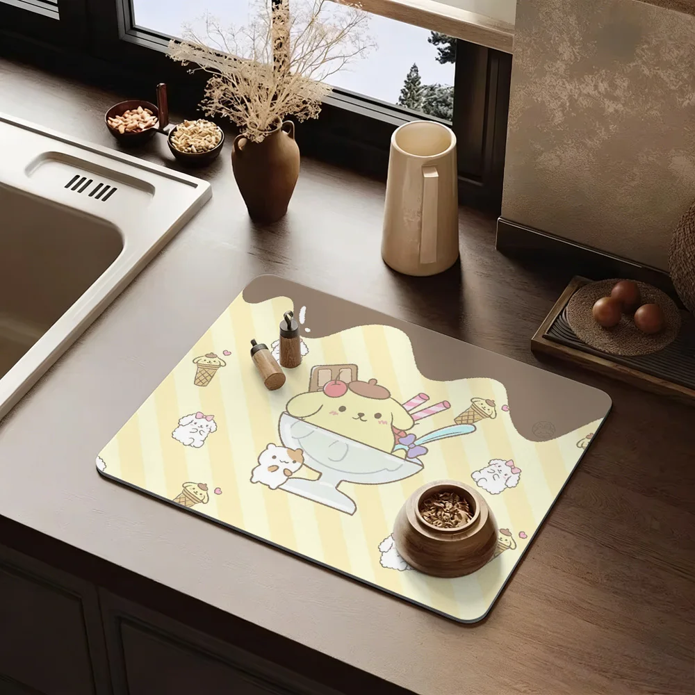 Pom Pom Purin Ice Cream Placemat Non-Slip Rubber Base Washable Cloth Surface Table Mat for Kitchen Dining
Pom Pom Purin Ice Cream Placemat Non-Slip Rubber Base Washable Cloth Surface Table Mat for Kitchen Dining