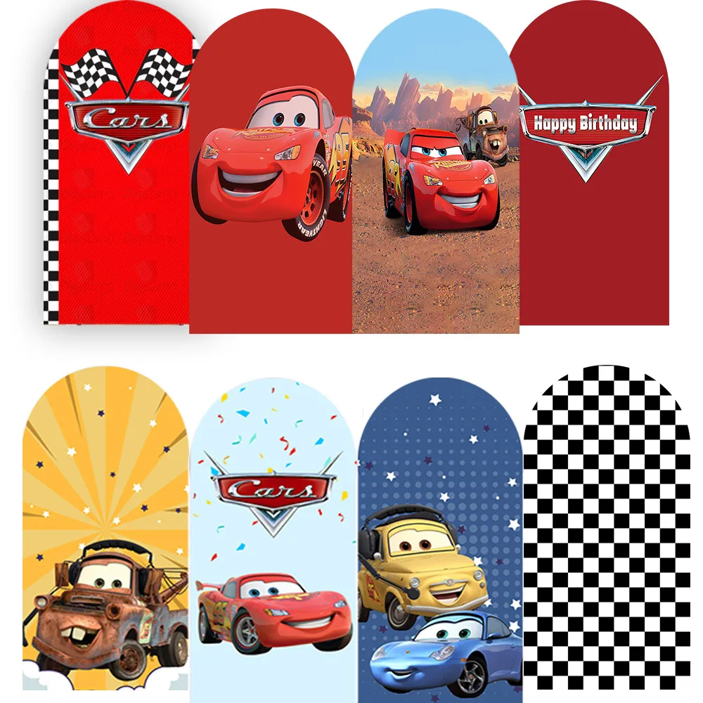 Race Car Arch Backdrop Cover Children Boy Party Pixar Cars Backgrounds Arched Lightning Mcqueen Red Desert Room Decoration Wall
Race Car Arch Backdrop Cover Children Boy Party Pixar Cars Backgrounds Arched Lightning Mcqueen Red Desert Room Decoration Wall