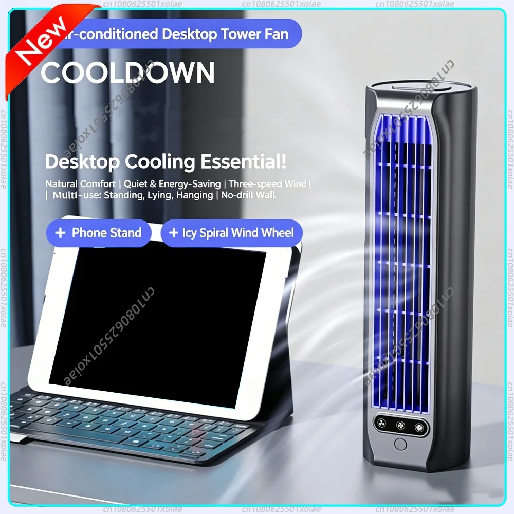 USB Rechargeable Air Cooler with 3 Speeds & LED Touch Screen Personal AC Circulating Fan Air Circulators for Bedroom Office Home
USB Rechargeable Air Cooler with 3 Speeds & LED Touch Screen Personal AC Circulating Fan Air Circulators for Bedroom Office Home