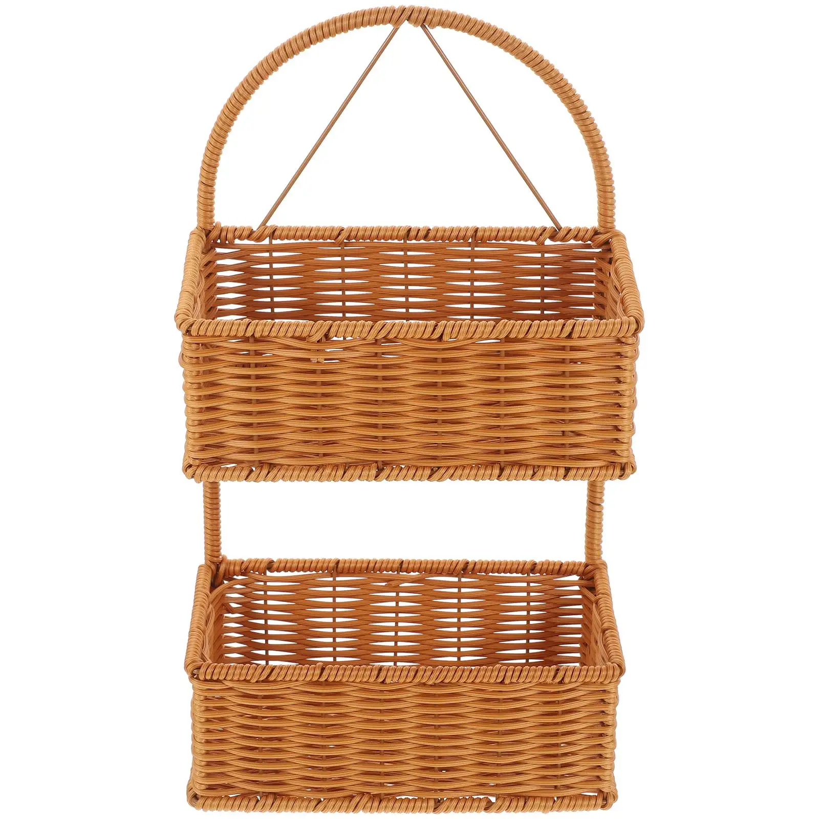 Double Tier Hanging Storage Basket PP Material Fruit Vegetable Kitchen Bathroom ganizer Retro Style Home Decor
Double Tier Hanging Storage Basket PP Material Fruit Vegetable Kitchen Bathroom ganizer Retro Style Home Decor