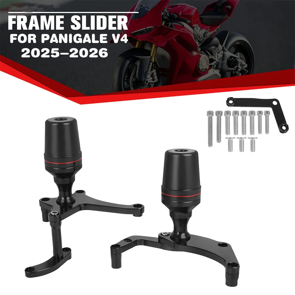 Для DUCATI Panigale V4/V4S 2025 2026, защита от падения, слайдер рамы двигателя мотоцикла, противоударная накладка, защита обтекателя
Для DUCATI Panigale V4/V4S 2025 2026, защита от падения, слайдер рамы двигателя мотоцикла, противоударная накладка, защита обтекателя