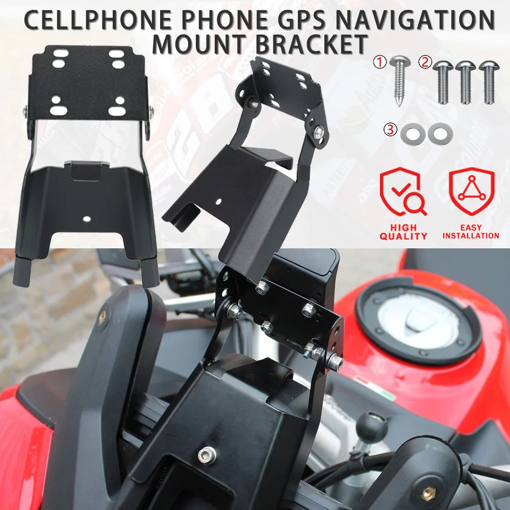 For Ducati Multistrada Phone Holder Windshied Mount 1200 Enduro 950 950S 1260 1260GT Navigation Bracket GPS Smartphone Holder
For Ducati Multistrada Phone Holder Windshied Mount 1200 Enduro 950 950S 1260 1260GT Navigation Bracket GPS Smartphone Holder