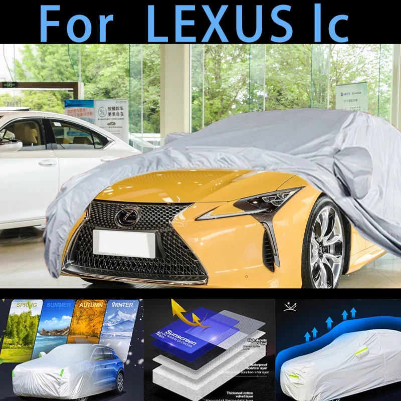 For LEXUS lc Car protective cover,sun protection,rain protection, UV protection,dust prevention auto paint protective
For LEXUS lc Car protective cover,sun protection,rain protection, UV protection,dust prevention auto paint protective